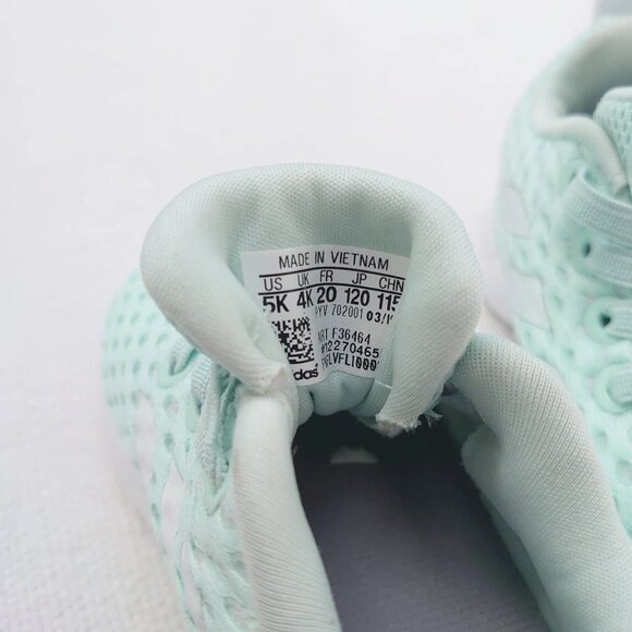 Adidas Lite Racer Baby Toddler Athletic Shoes Size 5K Mint Green NWOT No Tag - Picture 3 of 7